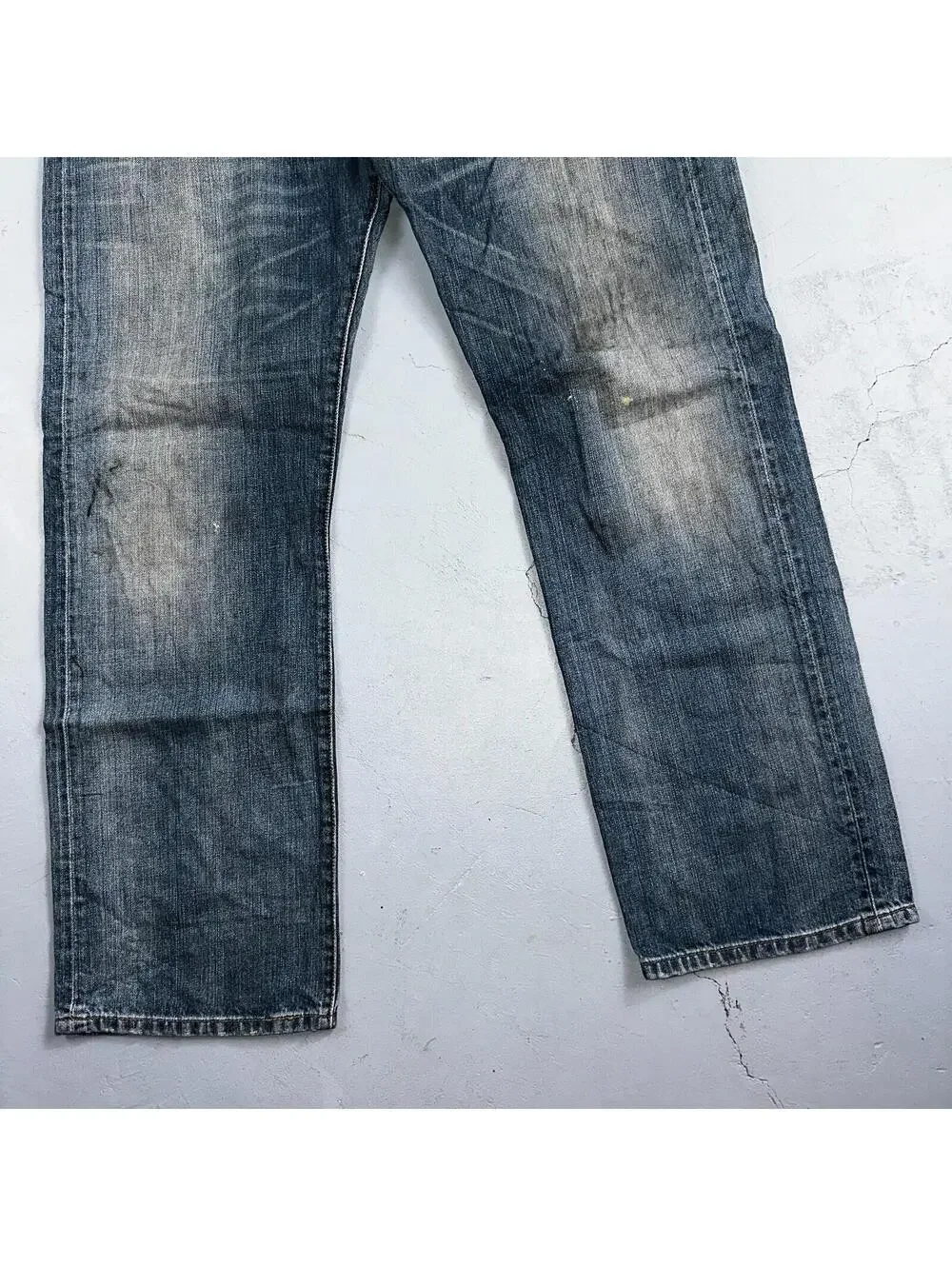 Levis 501 Vintage Y2K XX Straight Leg Jeans Blue Med Wash 36x30 Act 35x29
